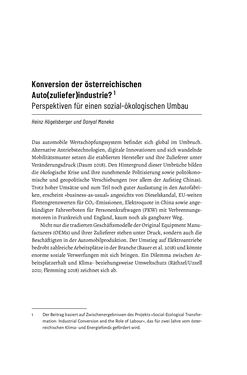 Image of the Page - 409 - in Baustelle Elektromobilität - Sozialwissenschaftliche Perspektiven auf die Transformation der (Auto-)Mobilität