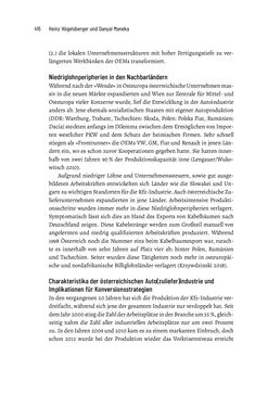 Image of the Page - 416 - in Baustelle Elektromobilität - Sozialwissenschaftliche Perspektiven auf die Transformation der (Auto-)Mobilität