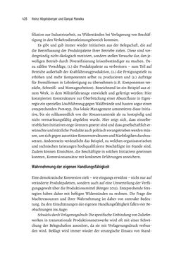 Image of the Page - 426 - in Baustelle Elektromobilität - Sozialwissenschaftliche Perspektiven auf die Transformation der (Auto-)Mobilität