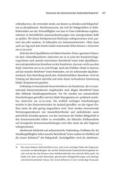 Image of the Page - 427 - in Baustelle Elektromobilität - Sozialwissenschaftliche Perspektiven auf die Transformation der (Auto-)Mobilität