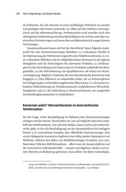 Image of the Page - 428 - in Baustelle Elektromobilität - Sozialwissenschaftliche Perspektiven auf die Transformation der (Auto-)Mobilität
