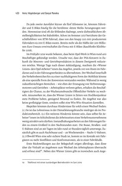 Image of the Page - 430 - in Baustelle Elektromobilität - Sozialwissenschaftliche Perspektiven auf die Transformation der (Auto-)Mobilität