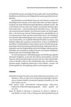 Image of the Page - 435 - in Baustelle Elektromobilität - Sozialwissenschaftliche Perspektiven auf die Transformation der (Auto-)Mobilität