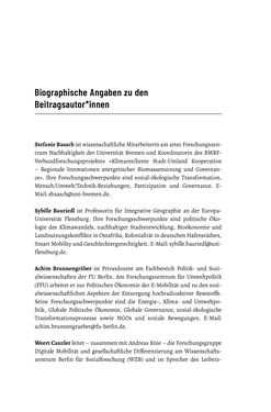 Image of the Page - 441 - in Baustelle Elektromobilität - Sozialwissenschaftliche Perspektiven auf die Transformation der (Auto-)Mobilität