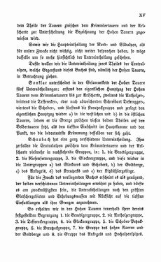 Bild der Seite - XV - in Berg- und Gletscher-Reisen in den österreichischen Hochalpen