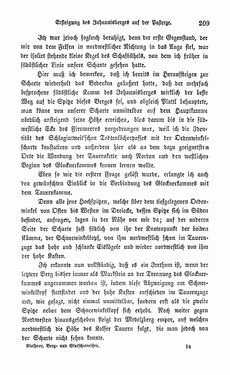 Bild der Seite - 209 - in Berg- und Gletscher-Reisen in den österreichischen Hochalpen