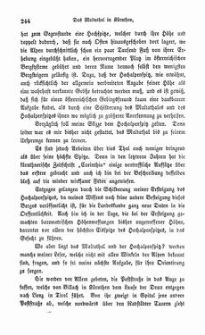 Bild der Seite - 244 - in Berg- und Gletscher-Reisen in den österreichischen Hochalpen
