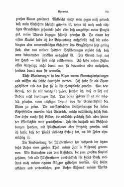 Bild der Seite - VII - in Berg- und Gletscherfahrten in den Alpen in den Jahren 1860 bis 1869