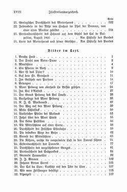 Image of the Page - XVIII - in Berg- und Gletscherfahrten in den Alpen in den Jahren 1860 bis 1869