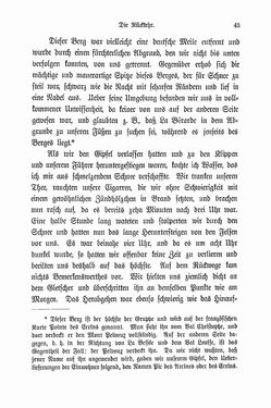 Bild der Seite - 43 - in Berg- und Gletscherfahrten in den Alpen in den Jahren 1860 bis 1869