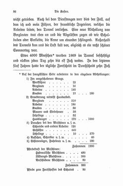 Bild der Seite - 86 - in Berg- und Gletscherfahrten in den Alpen in den Jahren 1860 bis 1869