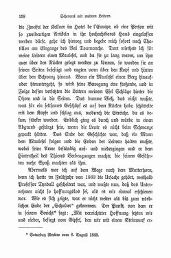 Bild der Seite - 158 - in Berg- und Gletscherfahrten in den Alpen in den Jahren 1860 bis 1869