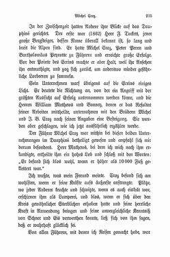 Bild der Seite - 215 - in Berg- und Gletscherfahrten in den Alpen in den Jahren 1860 bis 1869