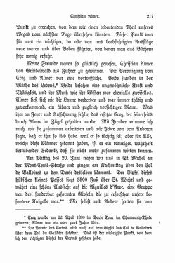 Bild der Seite - 217 - in Berg- und Gletscherfahrten in den Alpen in den Jahren 1860 bis 1869