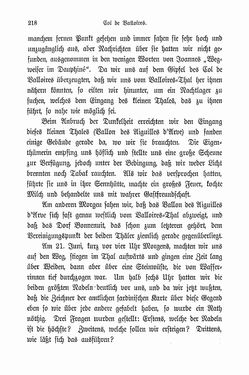 Bild der Seite - 218 - in Berg- und Gletscherfahrten in den Alpen in den Jahren 1860 bis 1869