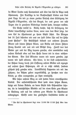 Image of the Page - 301 - in Berg- und Gletscherfahrten in den Alpen in den Jahren 1860 bis 1869