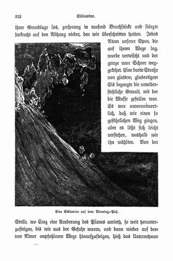Image of the Page - 312 - in Berg- und Gletscherfahrten in den Alpen in den Jahren 1860 bis 1869