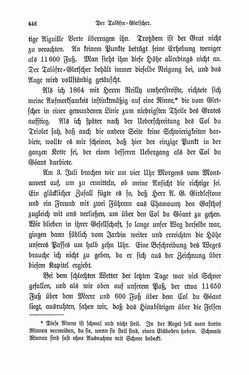 Image of the Page - 446 - in Berg- und Gletscherfahrten in den Alpen in den Jahren 1860 bis 1869