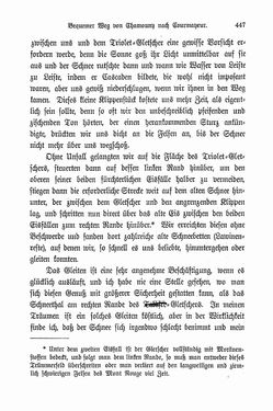 Bild der Seite - 447 - in Berg- und Gletscherfahrten in den Alpen in den Jahren 1860 bis 1869