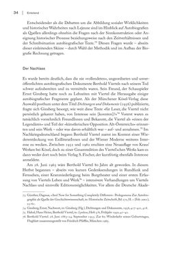Image of the Page - 34 - in Berthold Viertel - Eine Biografie der Wiener Moderne