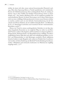 Image of the Page - 44 - in Berthold Viertel - Eine Biografie der Wiener Moderne