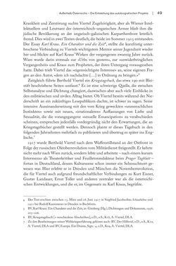 Image of the Page - 49 - in Berthold Viertel - Eine Biografie der Wiener Moderne