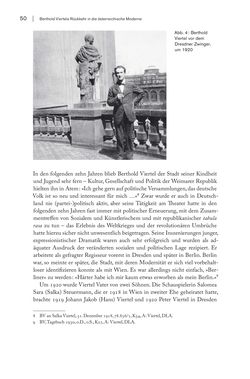 Image of the Page - 50 - in Berthold Viertel - Eine Biografie der Wiener Moderne