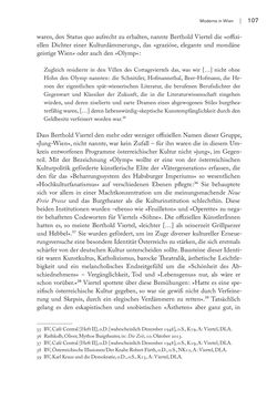 Image of the Page - 107 - in Berthold Viertel - Eine Biografie der Wiener Moderne