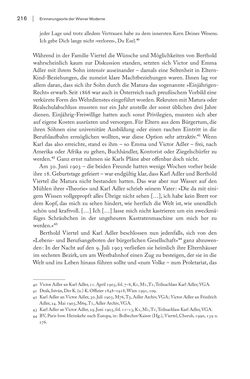 Image of the Page - 216 - in Berthold Viertel - Eine Biografie der Wiener Moderne