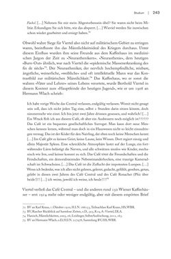 Image of the Page - 243 - in Berthold Viertel - Eine Biografie der Wiener Moderne