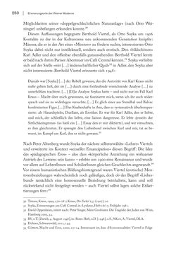 Image of the Page - 250 - in Berthold Viertel - Eine Biografie der Wiener Moderne