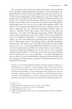 Image of the Page - 263 - in Berthold Viertel - Eine Biografie der Wiener Moderne