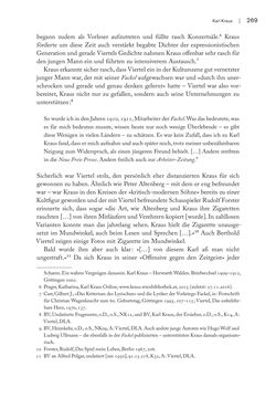 Image of the Page - 269 - in Berthold Viertel - Eine Biografie der Wiener Moderne