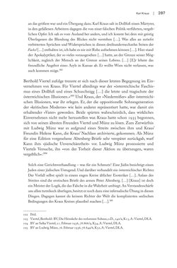 Image of the Page - 287 - in Berthold Viertel - Eine Biografie der Wiener Moderne