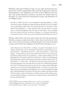 Image of the Page - 305 - in Berthold Viertel - Eine Biografie der Wiener Moderne