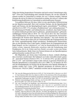 Image of the Page - 40 - in Bewertungen – Erwartungen – Gebrauch - Sprachgebrauchsnormen zur inneren Mehrsprachigkeit an der Universität