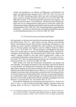 Image of the Page - 53 - in Bewertungen – Erwartungen – Gebrauch - Sprachgebrauchsnormen zur inneren Mehrsprachigkeit an der Universität