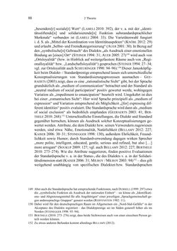 Image of the Page - 88 - in Bewertungen – Erwartungen – Gebrauch - Sprachgebrauchsnormen zur inneren Mehrsprachigkeit an der Universität