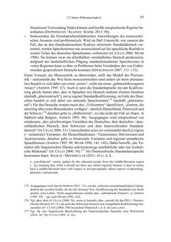 Image of the Page - 97 - in Bewertungen – Erwartungen – Gebrauch - Sprachgebrauchsnormen zur inneren Mehrsprachigkeit an der Universität
