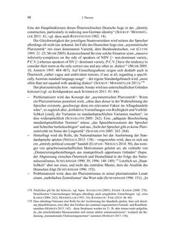 Image of the Page - 98 - in Bewertungen – Erwartungen – Gebrauch - Sprachgebrauchsnormen zur inneren Mehrsprachigkeit an der Universität