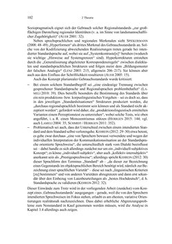 Image of the Page - 102 - in Bewertungen – Erwartungen – Gebrauch - Sprachgebrauchsnormen zur inneren Mehrsprachigkeit an der Universität
