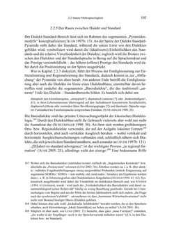 Image of the Page - 103 - in Bewertungen – Erwartungen – Gebrauch - Sprachgebrauchsnormen zur inneren Mehrsprachigkeit an der Universität