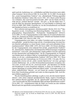 Image of the Page - 104 - in Bewertungen – Erwartungen – Gebrauch - Sprachgebrauchsnormen zur inneren Mehrsprachigkeit an der Universität