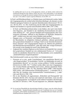 Image of the Page - 105 - in Bewertungen – Erwartungen – Gebrauch - Sprachgebrauchsnormen zur inneren Mehrsprachigkeit an der Universität