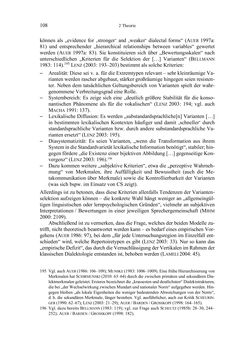 Image of the Page - 108 - in Bewertungen – Erwartungen – Gebrauch - Sprachgebrauchsnormen zur inneren Mehrsprachigkeit an der Universität