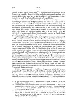 Bild der Seite - 150 - in Bewertungen – Erwartungen – Gebrauch - Sprachgebrauchsnormen zur inneren Mehrsprachigkeit an der Universität