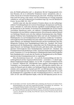 Image of the Page - 169 - in Bewertungen – Erwartungen – Gebrauch - Sprachgebrauchsnormen zur inneren Mehrsprachigkeit an der Universität