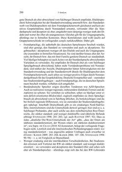 Image of the Page - 200 - in Bewertungen – Erwartungen – Gebrauch - Sprachgebrauchsnormen zur inneren Mehrsprachigkeit an der Universität