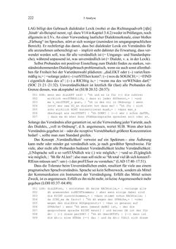 Bild der Seite - 222 - in Bewertungen – Erwartungen – Gebrauch - Sprachgebrauchsnormen zur inneren Mehrsprachigkeit an der Universität