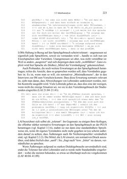 Bild der Seite - 223 - in Bewertungen – Erwartungen – Gebrauch - Sprachgebrauchsnormen zur inneren Mehrsprachigkeit an der Universität